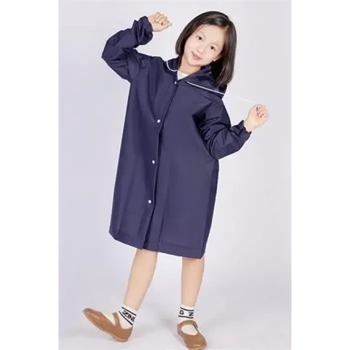 Yağmurluk Unisex Çocuk - Lacivert
