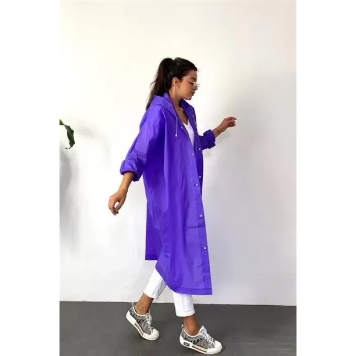 Yağmurluk Unisex Mrc 881 - Mor