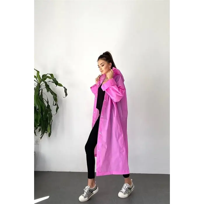 Yağmurluk Unisex Mrc 881 - Pembe