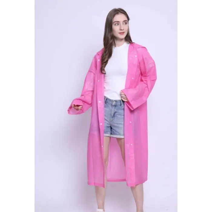 Yağmurluk Unisex Mrc 881 - Pembe