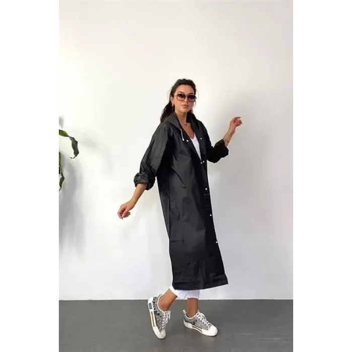 Yağmurluk Unisex Mrc 881 - Siyah