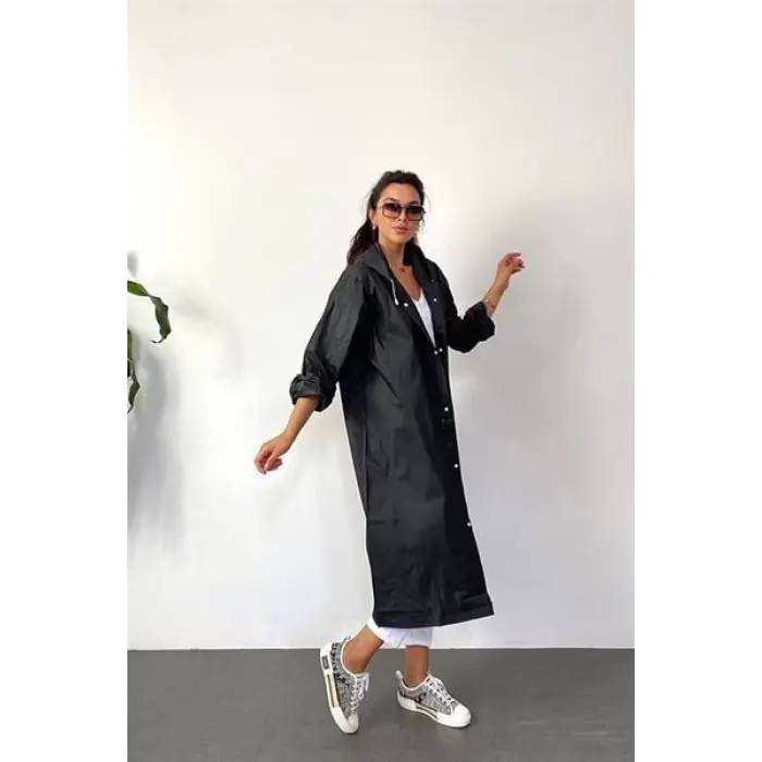 Yağmurluk Unisex Mrc 881 - Siyah