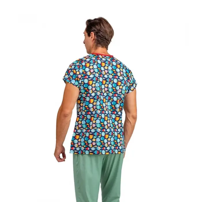 Yarasa Kol Desenli Tek Üst - 5001 Balık