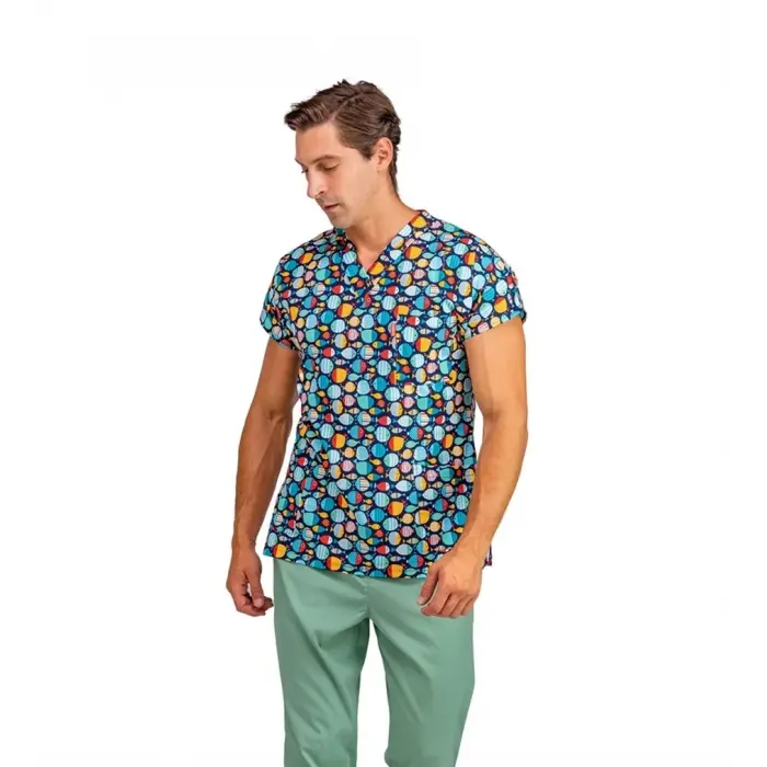 Yarasa Kol Desenli Tek Üst - 5001 Balık