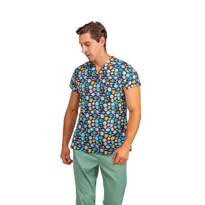 Yarasa Kol Desenli Tek Üst - 5001 Balık