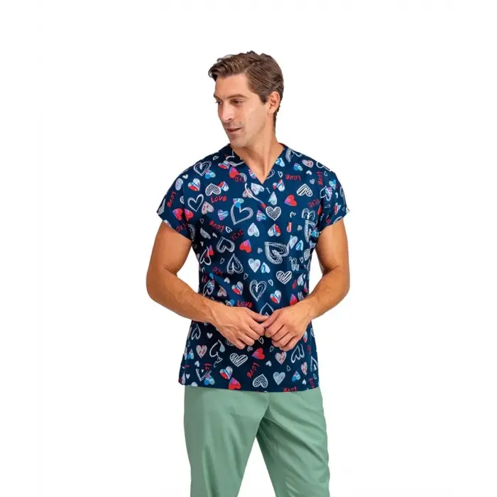 Yarasa Kol Desenli Unisex Tek Üst - 5004 Laci Love