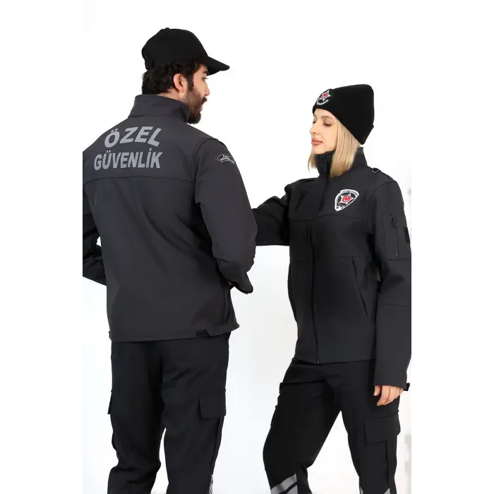 Yeni Tip Güvenlik Soft Shell Mont