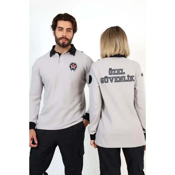Yeni Tip Güvenlik Uzun Kol Penye Tişört