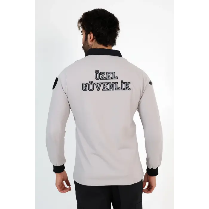 Yeni Tip Güvenlik Uzun Kol Penye Tişört