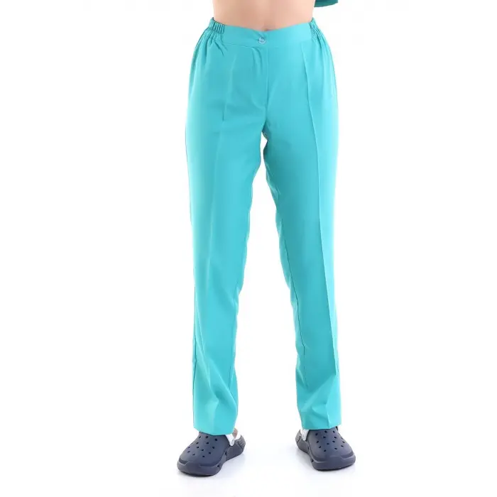 Zarf Yaka Bayan Takım - 27 Su Yeşili