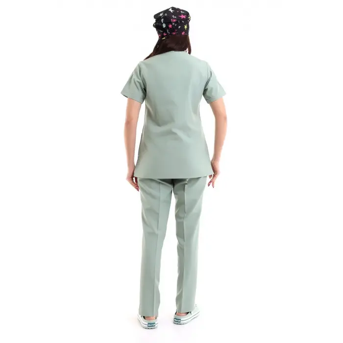 Zarf Yaka Bayan Takım 63 Çağla Yeşili