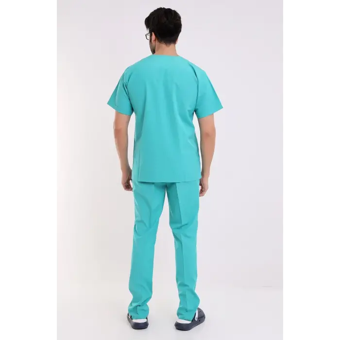 Zarf Yaka Erkek Takım - 27 Su Yeşili
