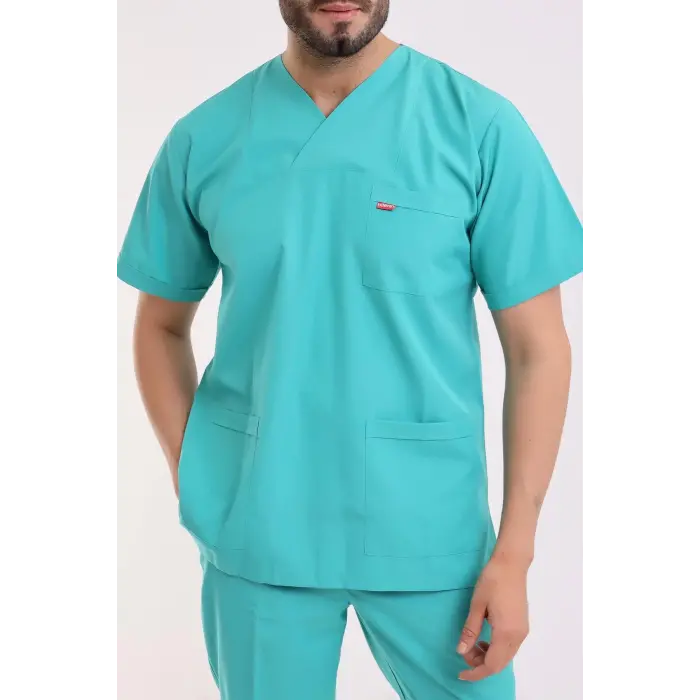 Zarf Yaka Erkek Takım - 27 Su Yeşili