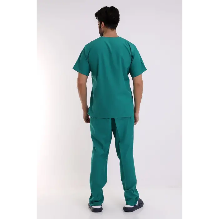 Zarf Yaka Erkek Takım - 30 Ameliyathane Yeşili