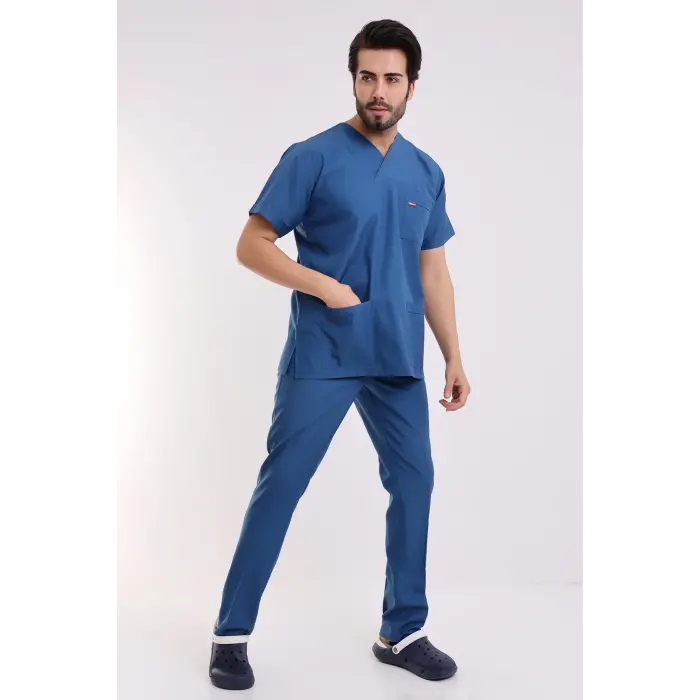 Zarf Yaka Erkek Takım - 37 Petrol Mavi