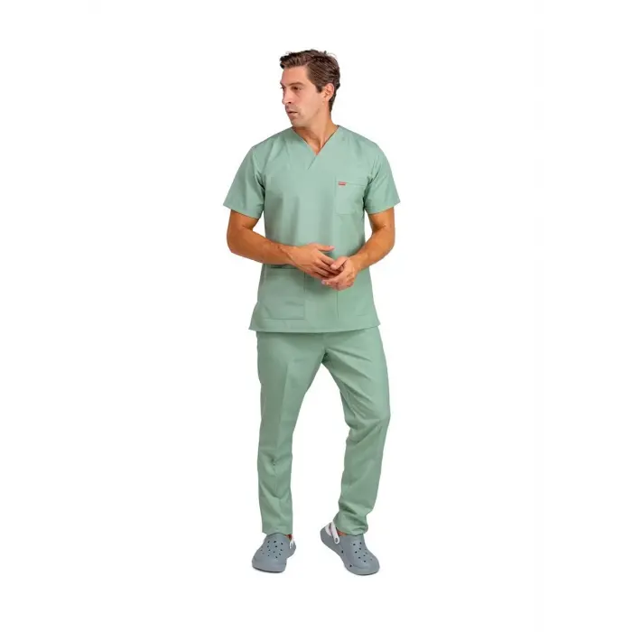 Zarf Yaka Erkek Takım - 63 Çağla Yeşili