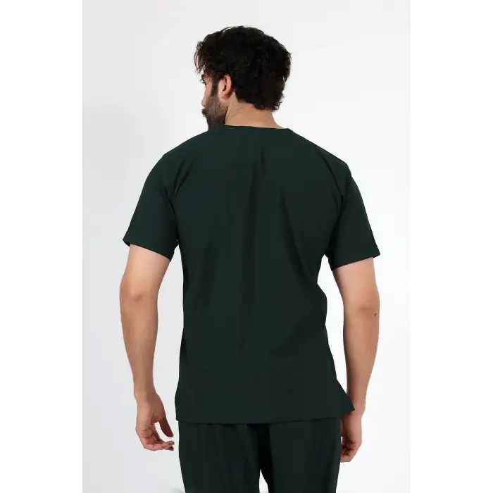 Zarf Yaka Erkek Tek Üst - 38 Ördek Başı Yeşili