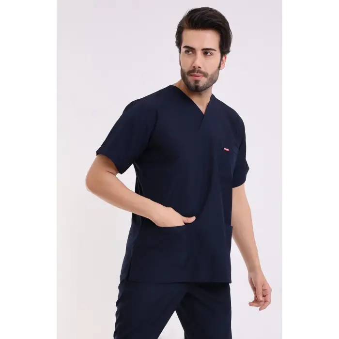 Zarf Yaka Erkek Tek Üst - 47 Lacivert