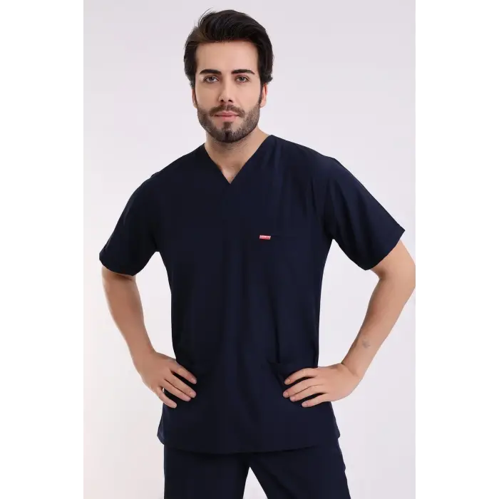 Zarf Yaka Erkek Tek Üst - 47 Lacivert