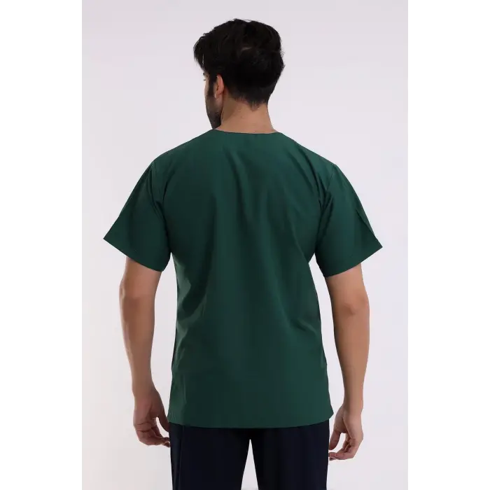 Zarf Yaka Erkek Tek Üst - 58 Koyu Yeşil