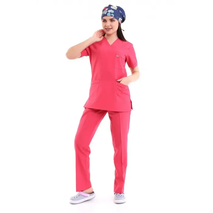 Zarf Yaka Kadın Takım - 52 Nar Çiçeği