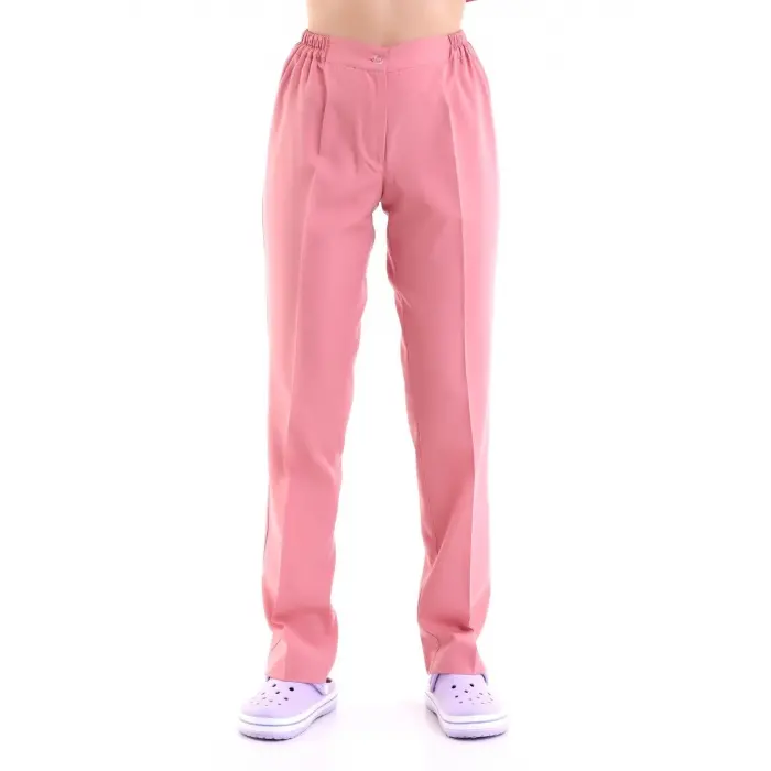 Zarf Yaka Kadın Takım - 5526 Gül Kurusu