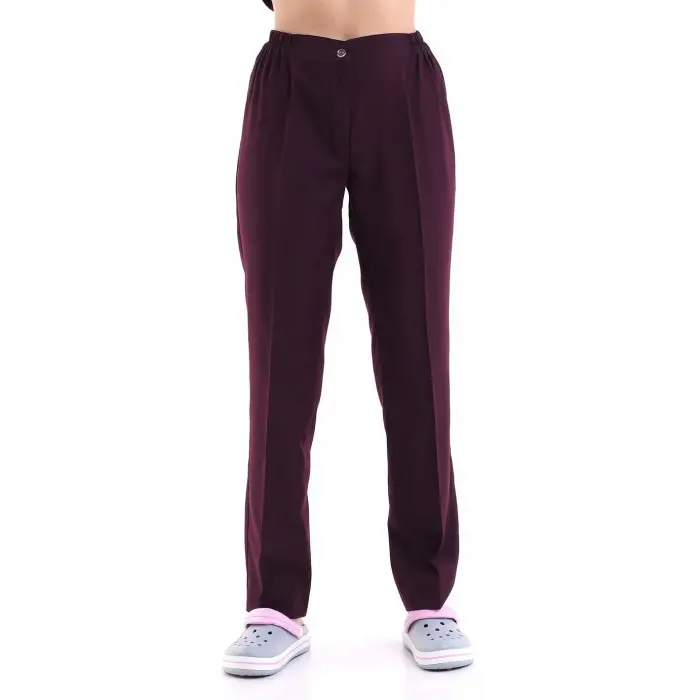 Zarf Yaka Kadın Takım - 64 Mürdüm