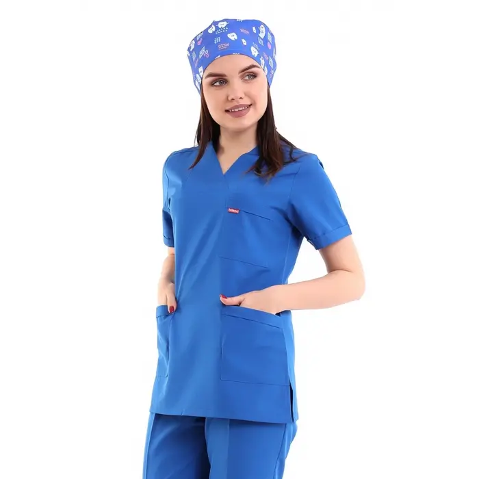 Zarf Yaka Kadın Tek Üst - 56 Koyu Saks