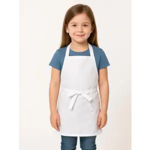 Askılı Çocuk Önlük 2 No - 171 Beyaz