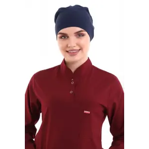 Tesettür Bone - 4804 Lacivert