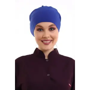 Tesettür Bone - 4816 Saks Mavisi