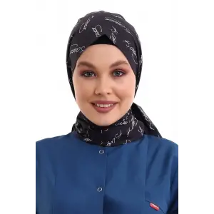 Tesettür Boyun Bağlamalı Bone - 1904 K.atatürk