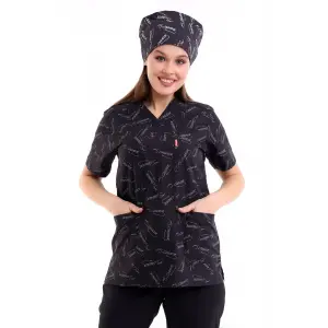 Zarf Yaka Desenli Üst - 1904 Kemal Atatürk