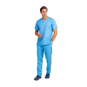 Zarf Yaka Erkek Takım - 31 Açık Mavi