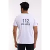 112 Dry Touch Unisex Kısa Kol - Beyaz