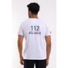 112 Dry Touch Unisex Kısa Kol - Beyaz