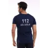 112 Dry Touch Unisex Kısa Kol - Lacivert