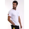 112 Dry Touch Unisex Kısa Kol Tshirt - Beyaz