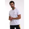 112 Dry Touch Unisex Kısa Kol Tshirt - Beyaz