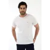 Acil Sağlık Yuvarlak Yaka Penye Kısa Kol Tshirt - Beyaz