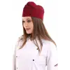 Aşçı Kayık Kep - Bordo-siyah Biye