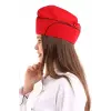 Aşçı Kayık Kep - Kırmızı Siyah Biyeli
