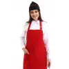 Askılı Önlük Cepli - 18 Kırmızı