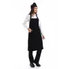 Askılı Önlük Cepli - 48 Siyah