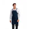Barista Askılı Önlük Çift Cepli - Lacivert