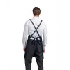 Barista Askılı Önlük Tek Cepli - Lacivert