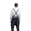 Barista Askılı Önlük Tek Cepli - Lacivert