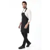 Barista Boyundan Askılı Önlük Tek Cepli - Siyah