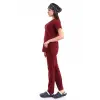 Bflex Unisex Likralı Yarasa Kol Takım - 6407 Bordo