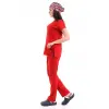 Bflex Unisex Likralı Yarasa Kol Takım - 6414 Kırmızı